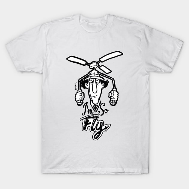 Inspector Gadget I'm So Fly T-Shirt by sketchnkustom